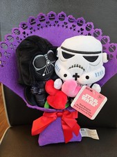 Star Wars 2025 Valentine's Day Darth Vader  Stormtrooper 7-Inch Plush Bouquet