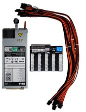 2000W Platinum Rated 94 PSU Power Supply Kit 220-240v for GPU Mining 20 6 2 PCI