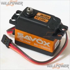 SAVOX  SC-1268SG High Voltage Digital Servo (RC-WillPower) SC-1268MG Steel Gear