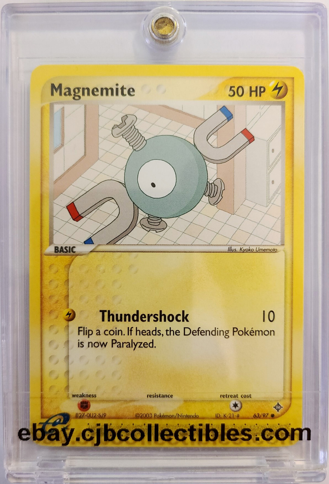 Pokémon MAGNEMITE 63/97 EX Dragon - Near Mint 🍒