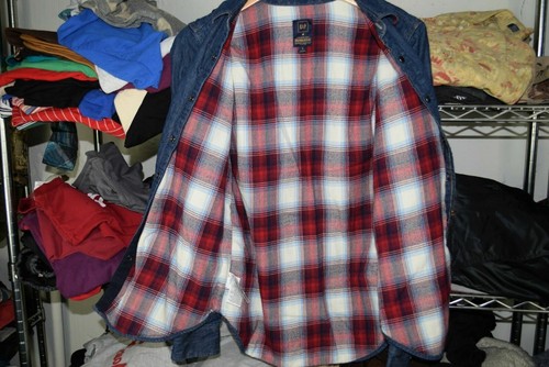 Gap x Pendleton Flannel Lined Denim 