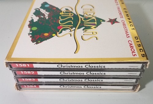 Christmas Classics 4-CD Set Intersound Music Tchaikovsky Nutcracker Mouret's - Picture 5 of 7