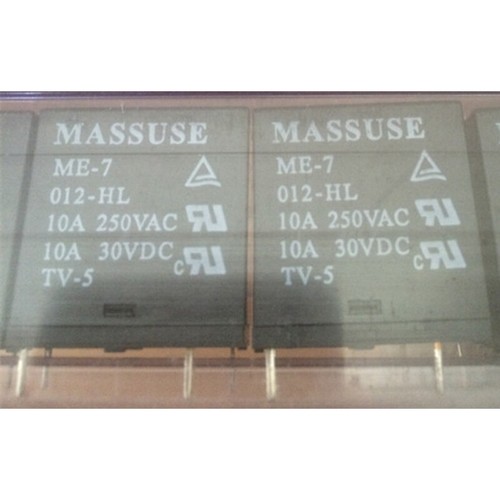 MASSUSE ME7012HL Power Relay 12VDC 4Pin 10A 250VAC eBay