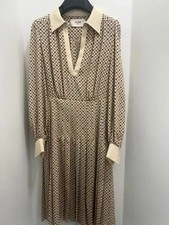 Celine ,robe Tunique Plissee Cdc Triomphe Jacket In Multicolor Bnwt 38 It