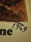 Salvador Dalí France Auvergne Vtg. Orig. SNCF French Railway Poster Train Fall  — photo 8