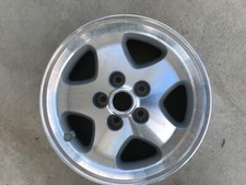 Jaguar Xjs 5 Spoke 5 Lug Wheel. Silver.used