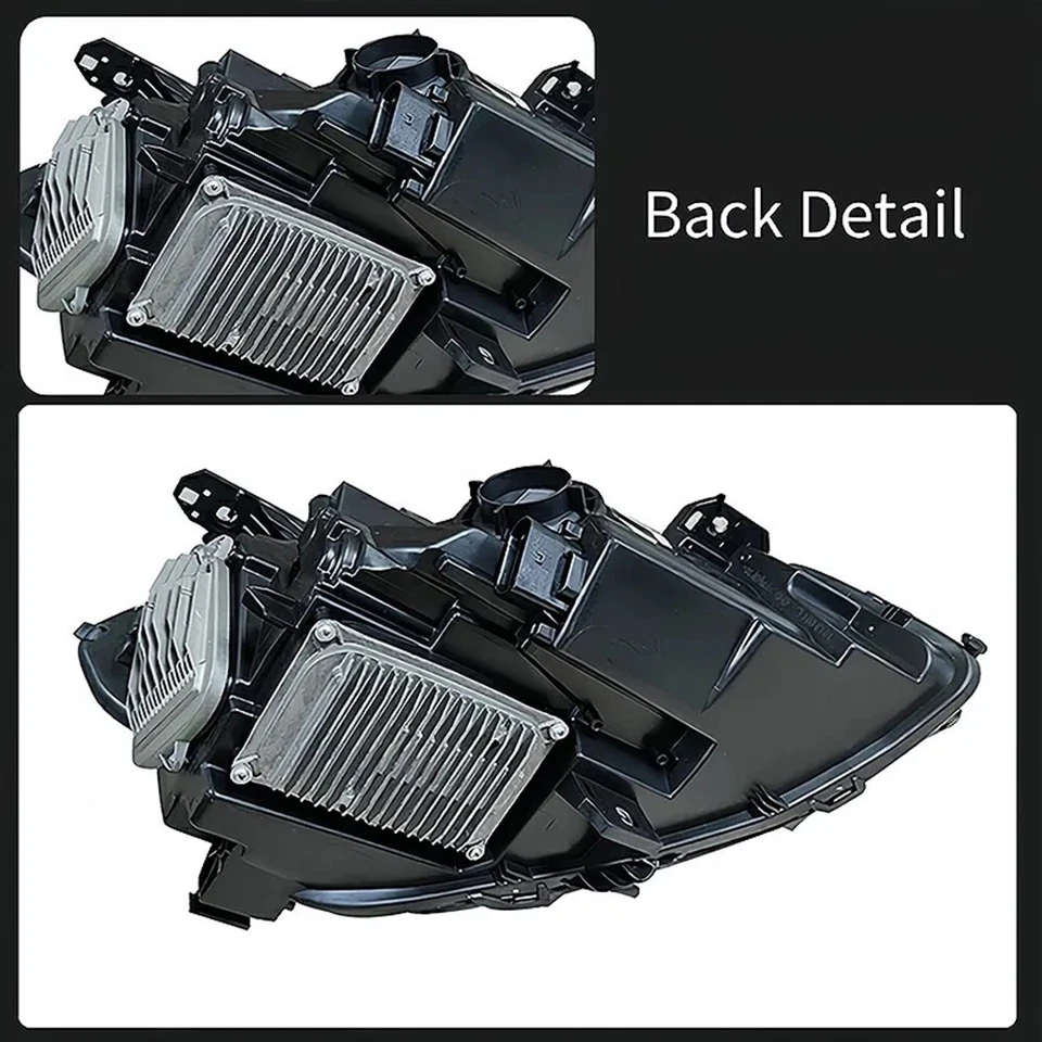 Conjunto de par de faros para Mercedes-Benz Clase A A180 A200 W176 2013-2018 lámparas Foto 4 de 4