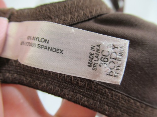 Vintage Y2K Victoria's Secret Body by Victoria Bra 36C Brown Underwire - 第 7/8 張圖片