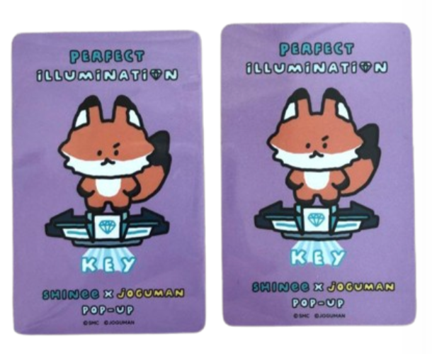 SHINee KEY × JOGUMAN XYZ HARAJUKU POP-UP Random Photocard Set of 2