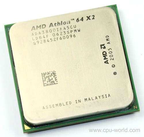 AMD Athlon 64 X2 3800+ Socket AM2 Dual Core Processor CPU
