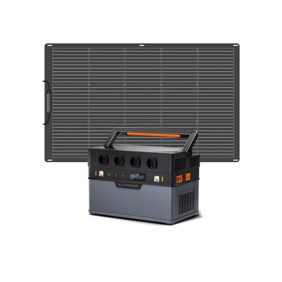 ALLPOWERS 1500W Tragbare Powerstation 1092Wh Solargenerator mit 100W Solarpanel
