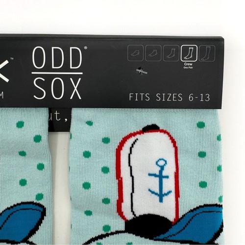 Odd Sox Spongebob Squidward Crew Socks Mens Womens Nickelodeon Y2K Fun Gift - Picture 3 of 7