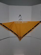 VINTAGE Boy Scouts Of America: Cub Scouts "WOLF" Neckerchief Yellow 1980's