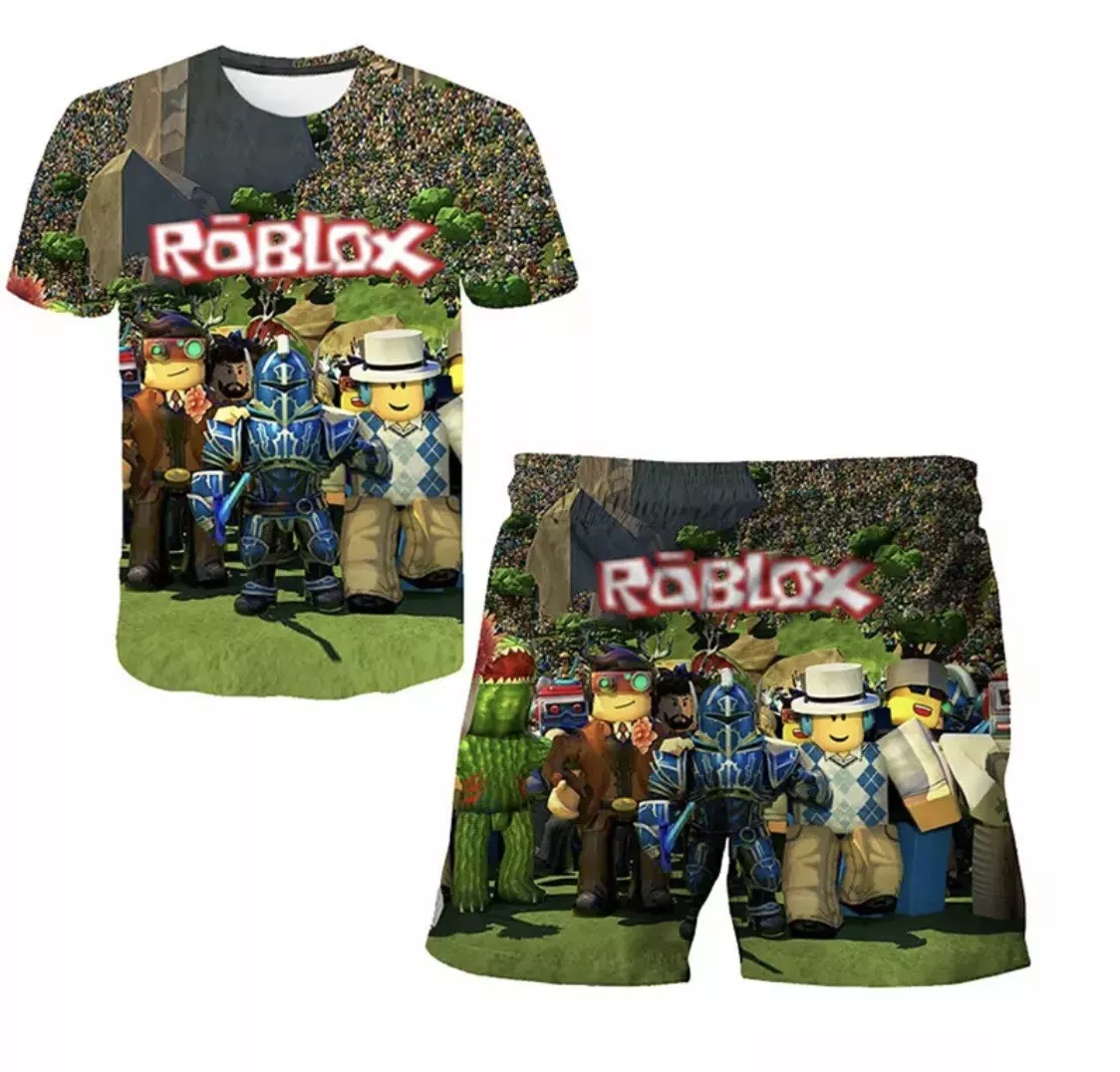 Boys 8-20 Roblox Long Sleeve Graphic Tee