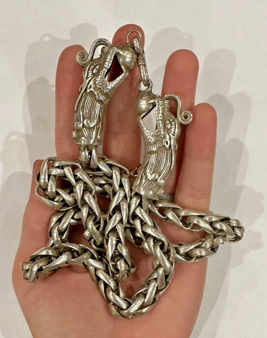 Tibetische Silber Ohrringe Amethyst Ohrringe Ein Paar Lange