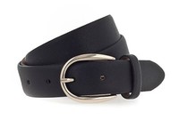 Vanzetti 30Mm Leather Belt W105 GüRtel Accessoire Black Schwarz Neu