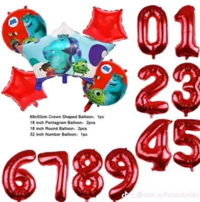 MONSTERS INC BALLOONS | eBay