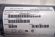 DSG-CANUSA Heat Shrink Tubing (1/2" diameter, 48" long)  BLACK - Bag of 25 pcs