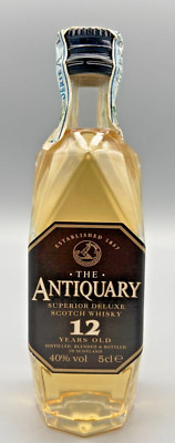 The Antiquary-Scotch Whisky-12 Jahre-Miniatur-5cl-40%vol.Alc.