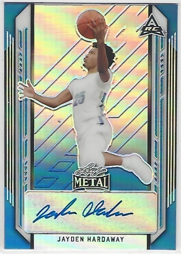JAYDEN HARDAWAY Autograph 2021-22 Leaf Metal Draft Rookie Memphis Tigers 27/50