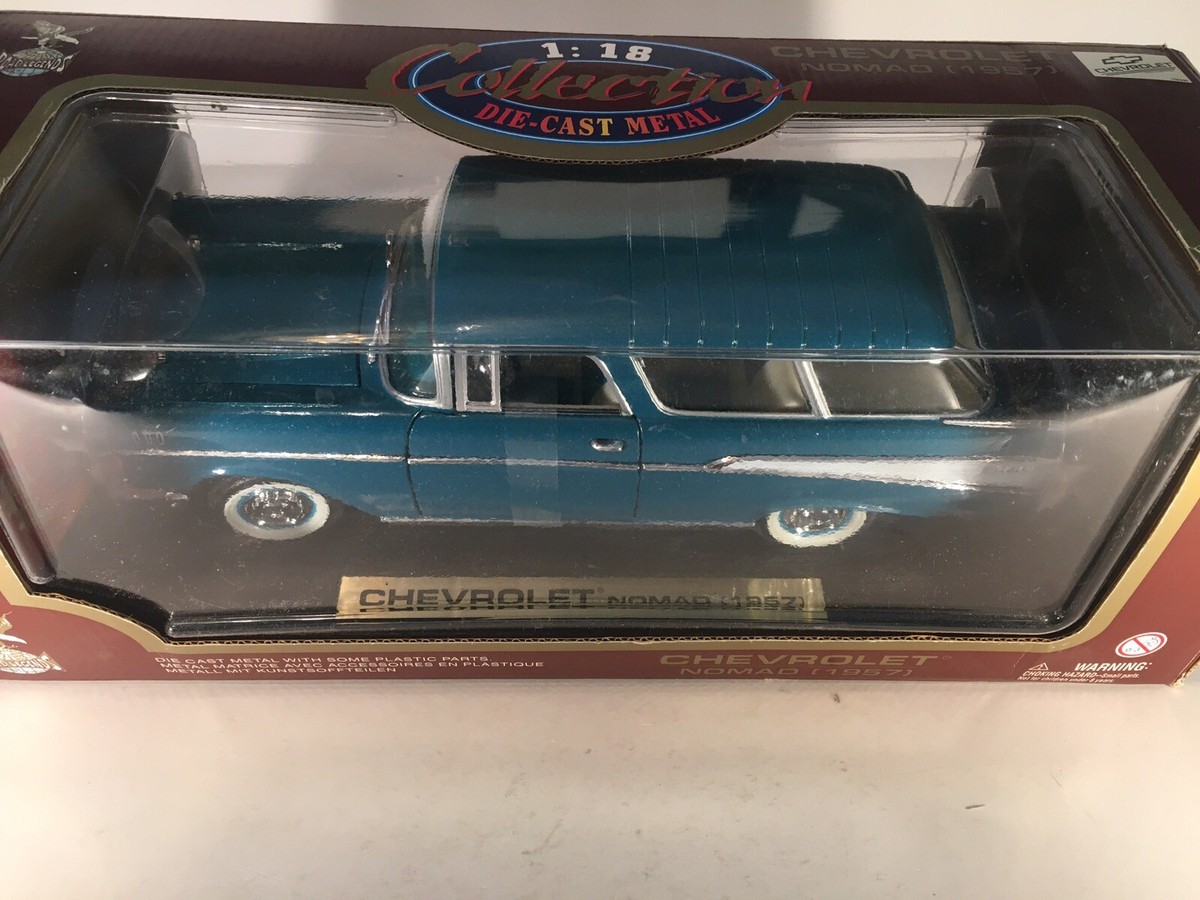 Road Legends Collection 1/18 1957 Chevrolet Nomad Wagon Pine Green