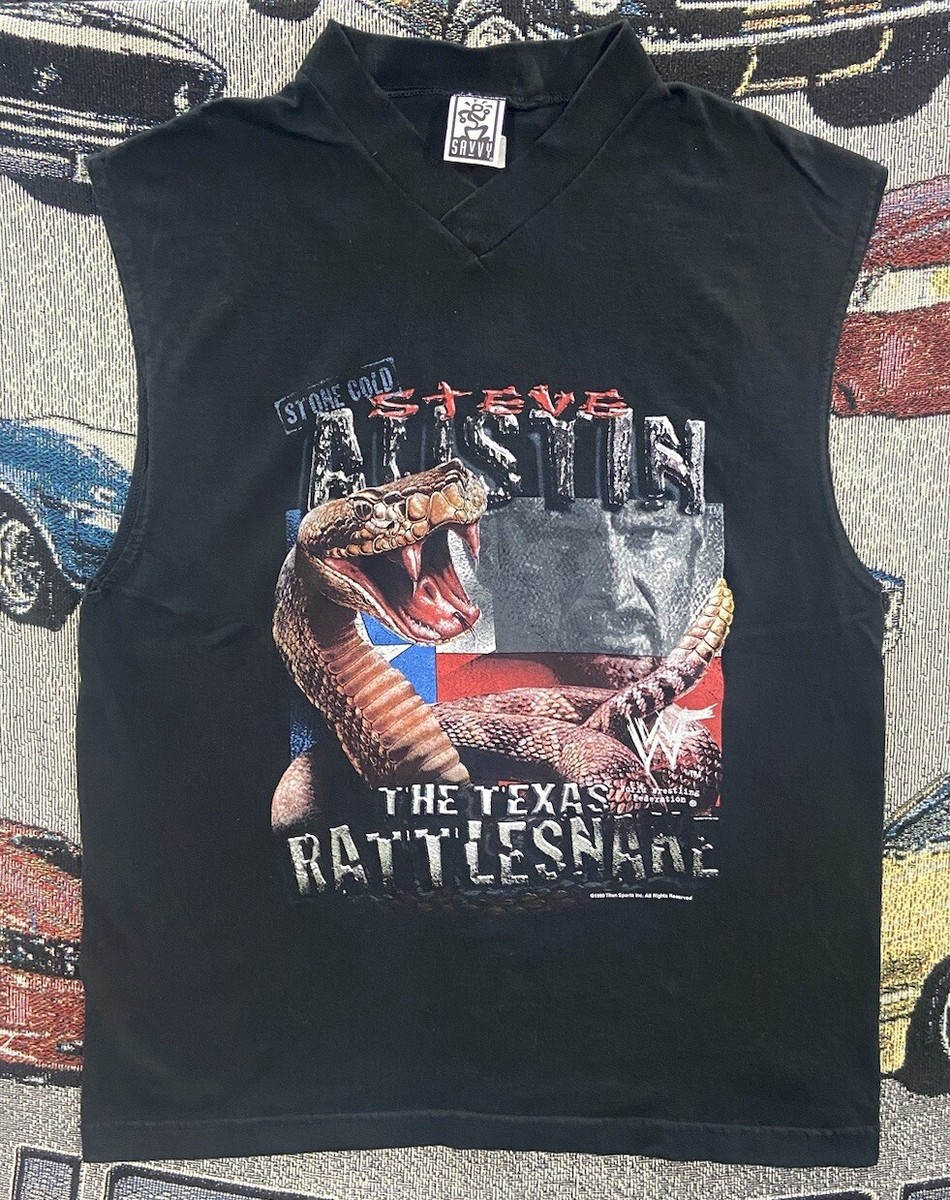 トップス WWF 90s TNT TRAU&LOEVNER Stone Cold Vintage 90s Stone Cold Steve Austin Wrestling WWF WWE T
