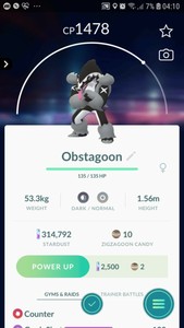 Obstagoon Galarian Zigzagoon Evolution Trade Pokemon Go Ebay Obstagoon Galarian Zigzagoon Evolution Trade Pokemon Go Ebay