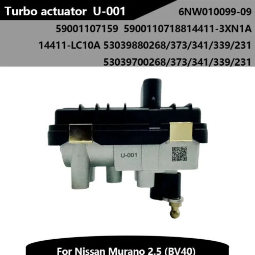 BV40 U-001 Turbo Electronic Actuator 6NW010099-09 For Nissan Murano 2.5 - Picture 1 of 5