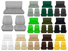 Front And Rear Seat Covers Fits 1966 To 1970 Dodge Charger Nice Colors