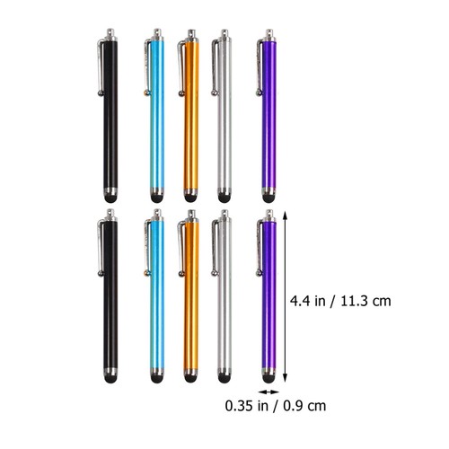 10 Pcs Touch Capacitive Pen Stylus for Tablet Stylists Pens Screens Computer - 第 10/12 張圖片