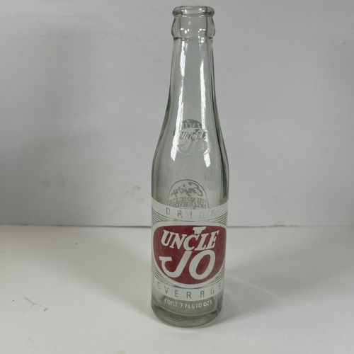 Bottiglia di soda vintage Uncle Jo Beverages ACL - valore di piedi, Texas - bottiglia da 7 once