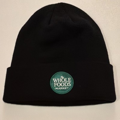 Quake City Caps Black Beanie Hat Acrylic Polyester Unisex Winter