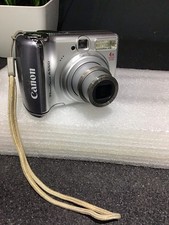 Canon Digital Camera PowerShot A550 7.1MP Silver - Powers On. Please Read