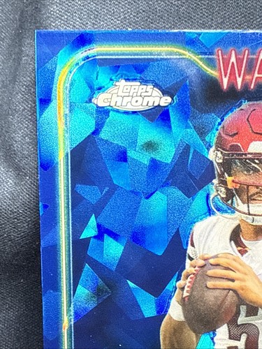 Jayden Daniels 2024 Topps Chrome Sapphire RC Rookie Card #201 COMMANDERS FREE SH - 第 2/10 張圖片