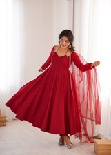 Ramadan Eid Suit Indian Pakistani Anarkali salwar kameez Partywear Anarkali Gown