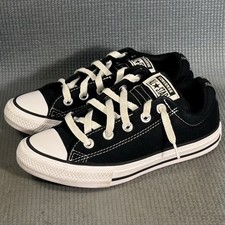 Converse Chuck Taylor Street Little Kid Sneakers Black/White Kid  s Size 2