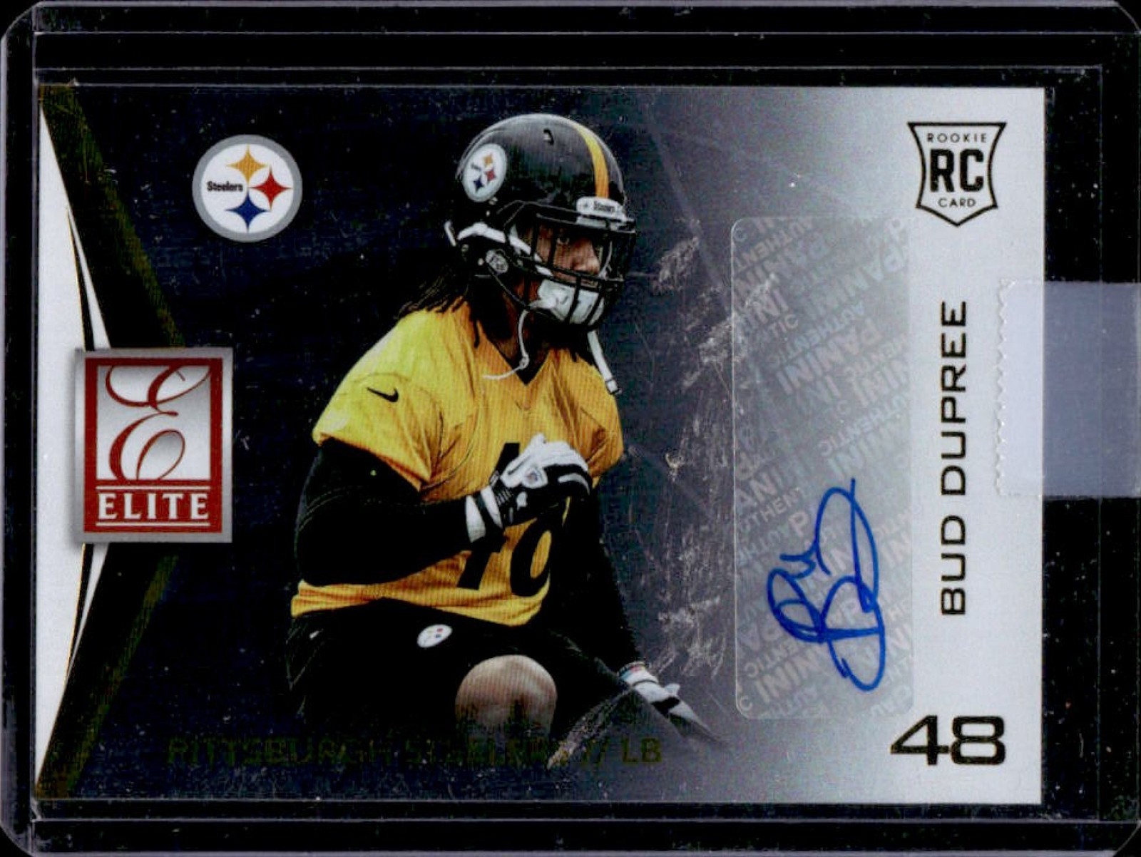 Bud Dupree Panini Donruss Elite Rookie Signatures #BD Base