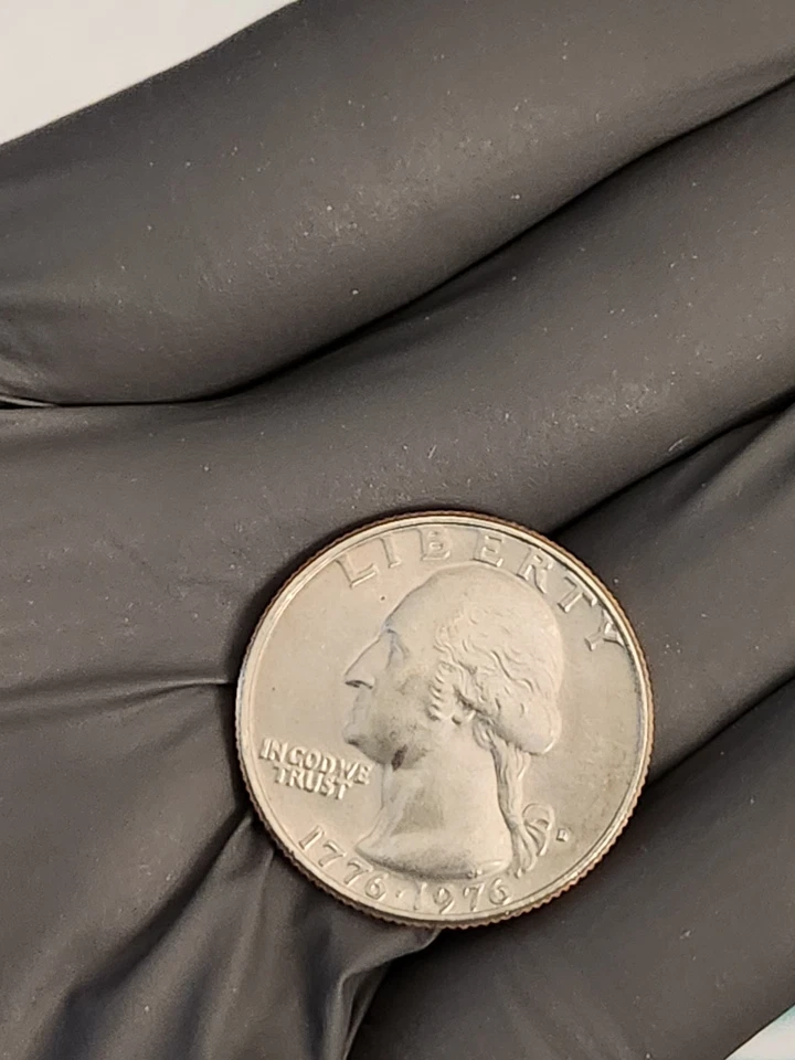 Moneda Bicentenario Cuarto D 1776-1976 - Rara moneda coleccionable Foto 2 de 4