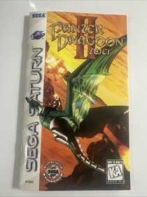Panzer Dragoon II 2 (Sega Saturn) COMPLETE CIB - Tested