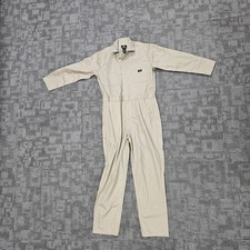 Natural Uniforms Mens Long Sleeve Zip Up Twill Coverall