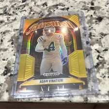 Panini 2021 Prizm Black Football Adam Vinatieri Colts Talisman #4 Insert