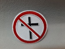 PATCH/ AUFNÄHER  BAD RELIGION -Ø ca. 50  mm...