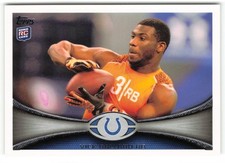 2012 Topps Vick Ballard RC Indianapolis Colts #42 Rookie