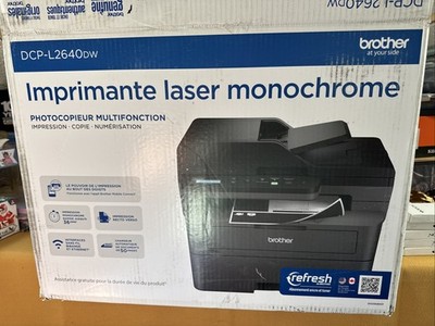 Brother DCP-L2640DW Compact Wireless Black & White Laser Printer