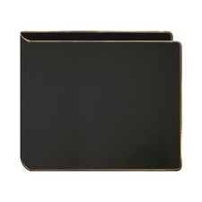 Pioneer Photo Albums 12"x12" Gold Piped Edge Sewn 3-Ring Binder Scrapbook, Black