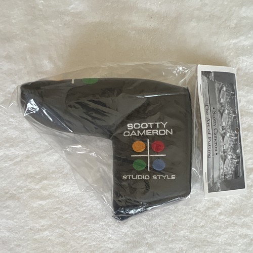 *NEW* 2005 Scotty Cameron Studio Style Black Putter Headcover