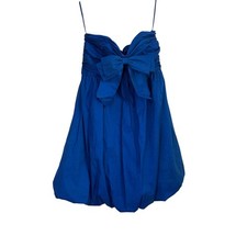 Jovani blue mini prom dress size 10