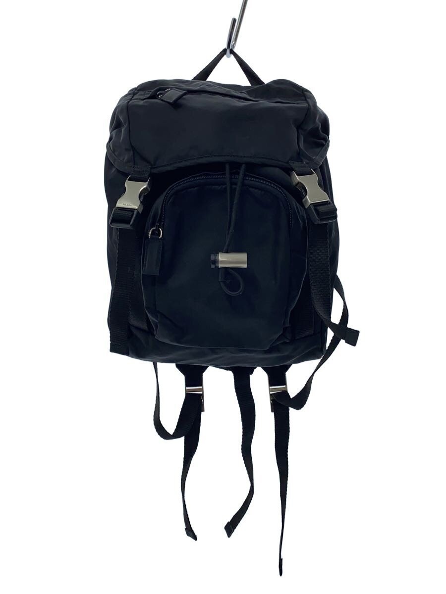 PRADA Backpack Nylon BLK Solid - image 1