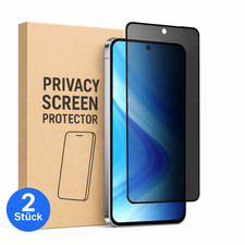 2x Privacy Anti Spy Sichtschutzfolie Matt für Xiaomi Redmi Note 10 5G / 10 Pro