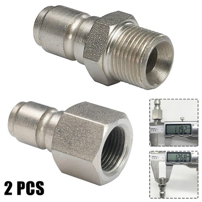 #ad Pressure Washer Fittings Connect Accessories Spare Parts Stainless Steel $8.77